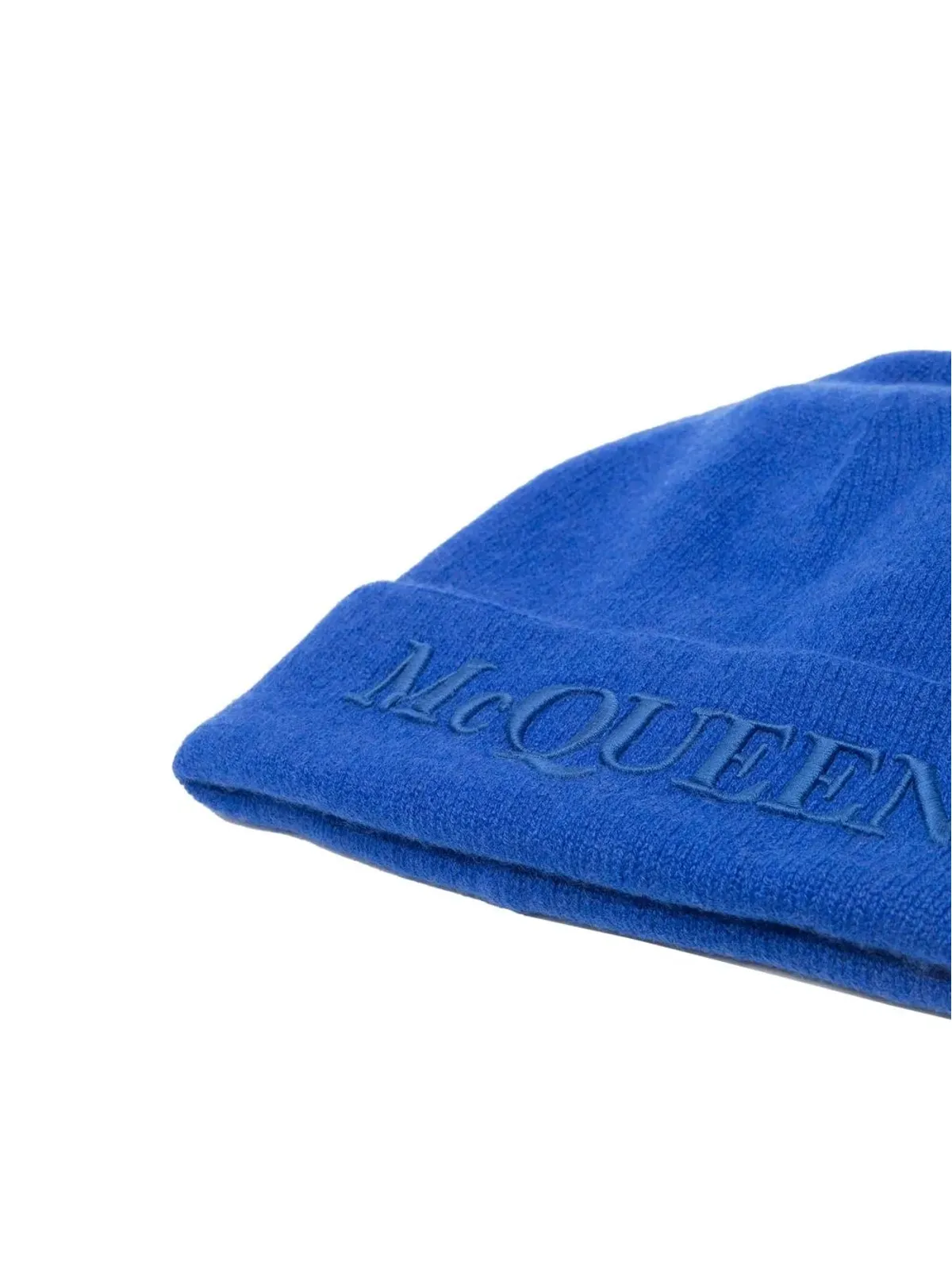 Alexander McQueen ロゴ刺繍ニット帽 - 画像2