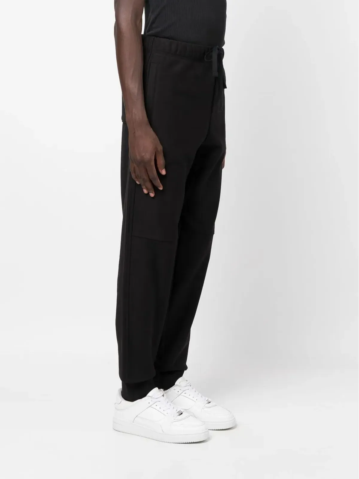 Carhartt WIP ドローストリングウエストのコットンブレンド トラックパンツ - ブラック - 画像3