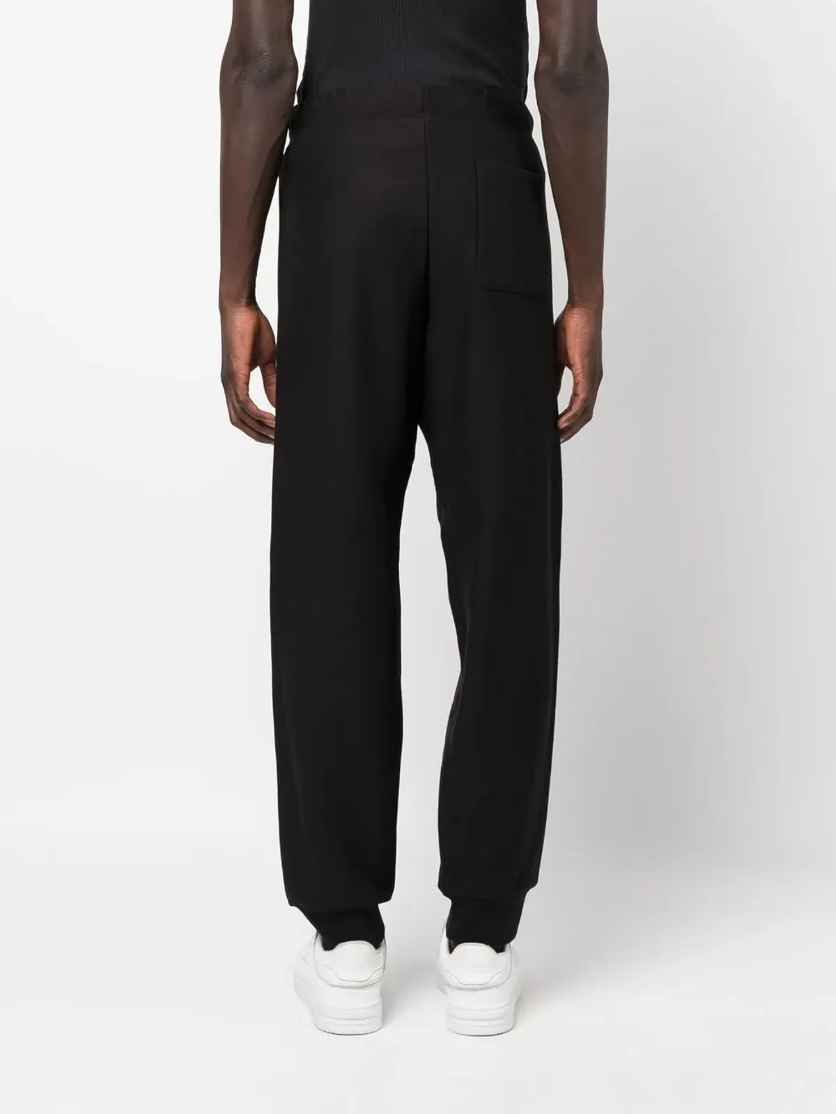 Carhartt WIP ドローストリングウエストのコットンブレンド トラックパンツ - ブラック - 画像4