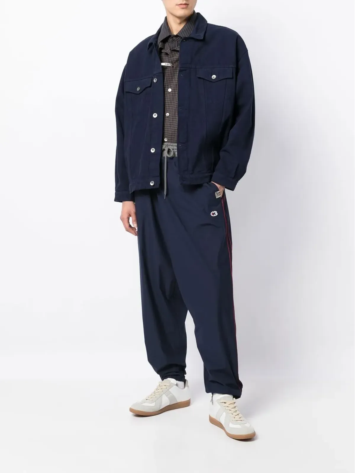Maison MIHARA YASUHIRO ストレートレッグ スウェットパンツ - 画像2