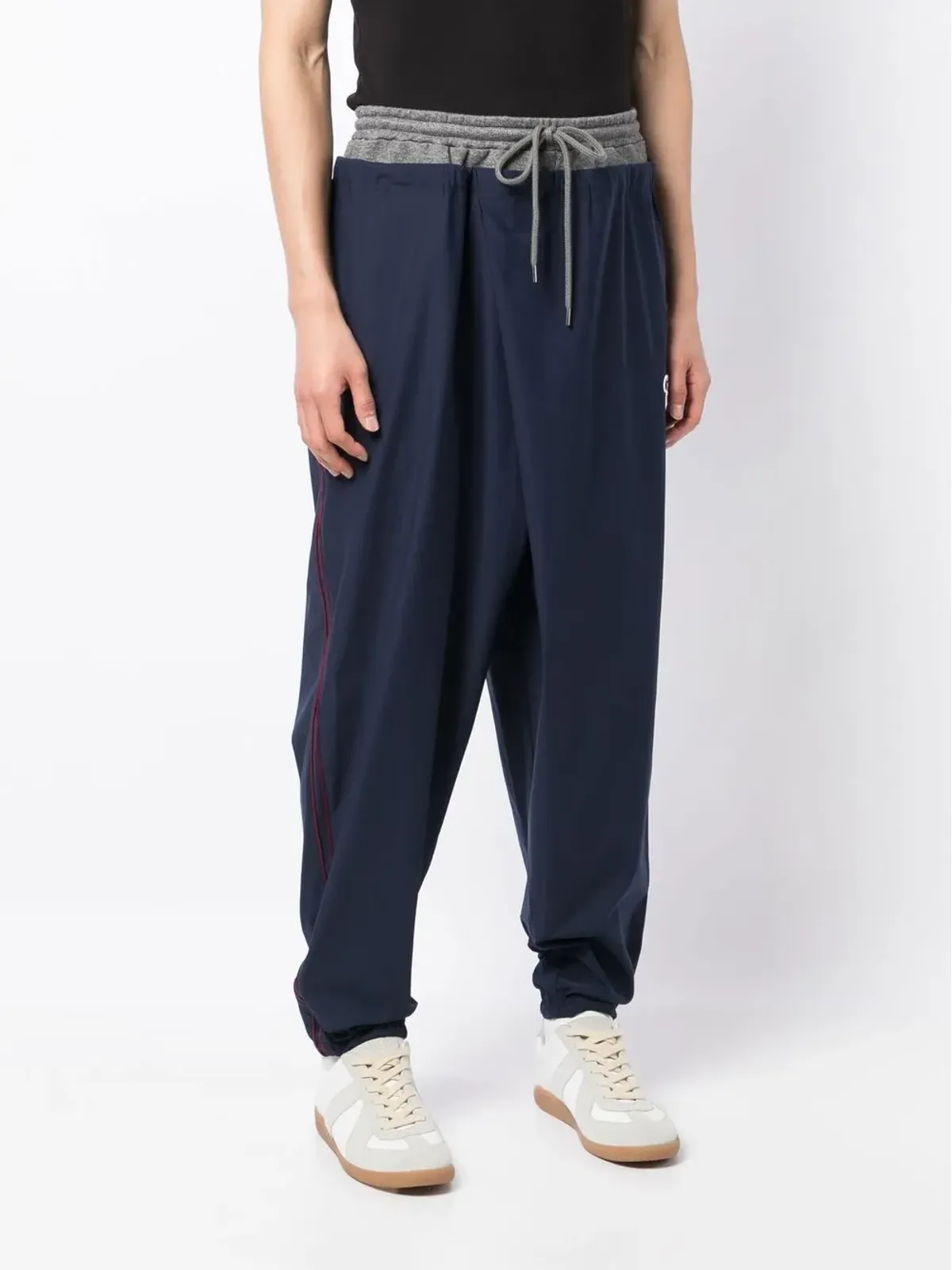 Maison MIHARA YASUHIRO ストレートレッグ スウェットパンツ - 画像3