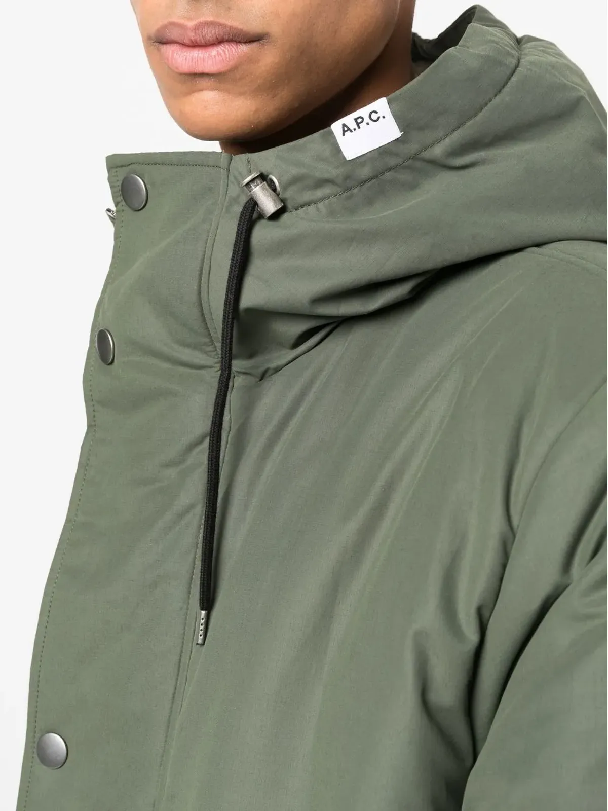A.P.C. フード付きミッドレングスパーカー - 画像5