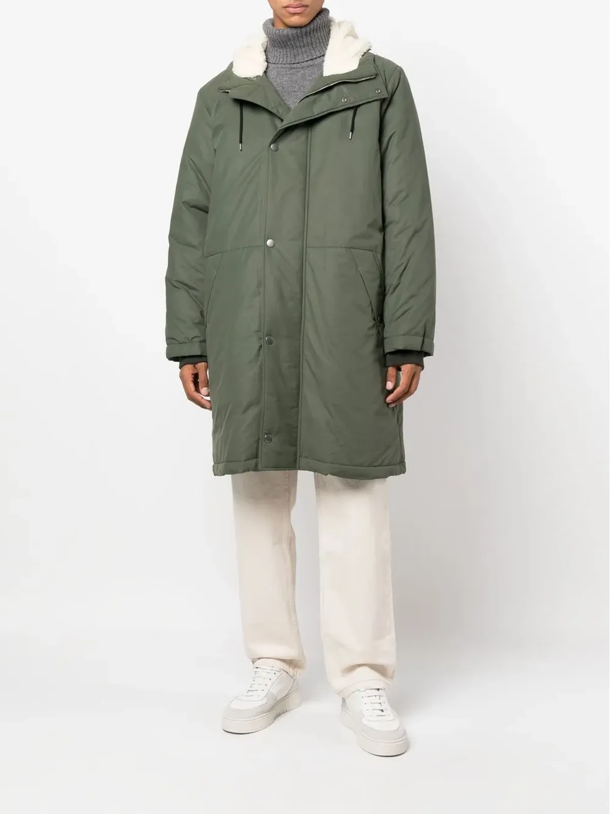 A.P.C. フード付きミッドレングスパーカー - 画像2
