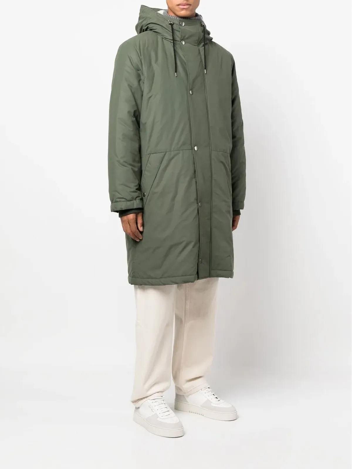 A.P.C. フード付きミッドレングスパーカー - 画像3