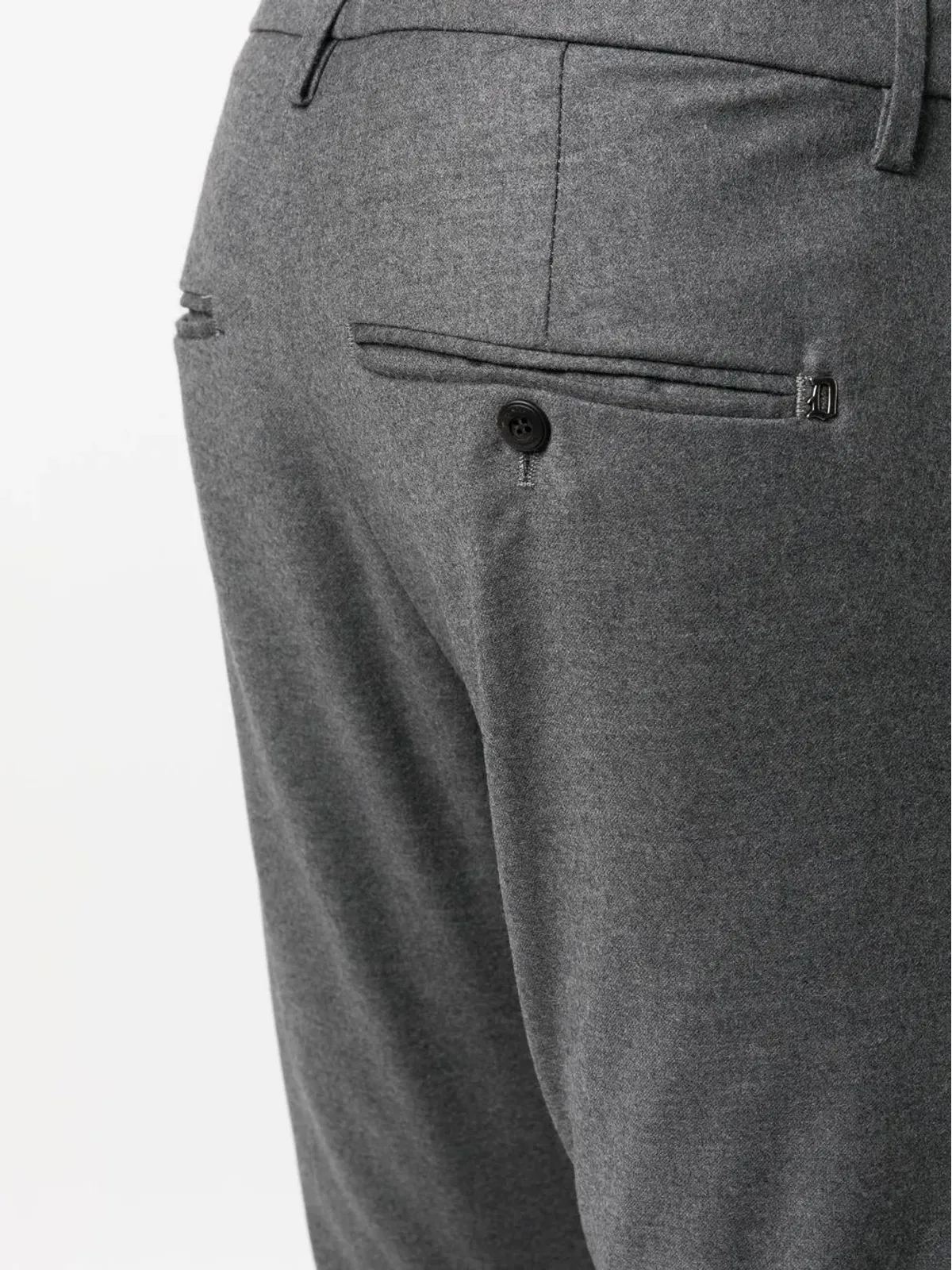 DONDUP バージンウール テーパードパンツ - 画像5