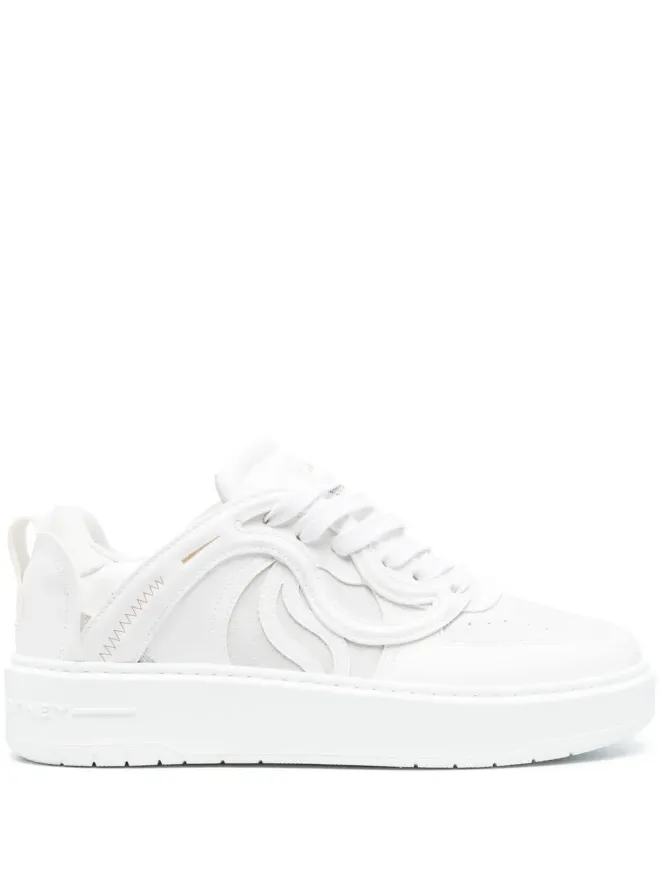 Stella McCartney Stella McCartney カップソール・ロー・トップスニーカー - ホワイトの商品画像