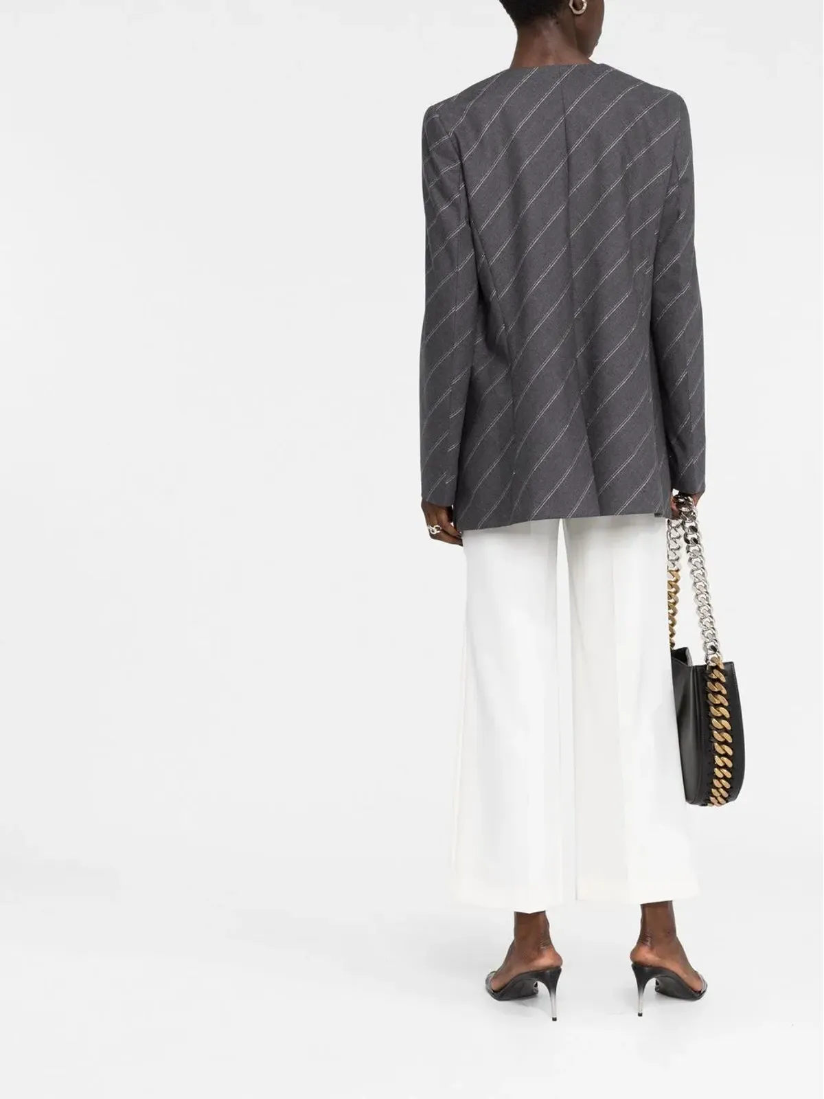 Stella McCartney ロゴプリント ブレザー - 画像4