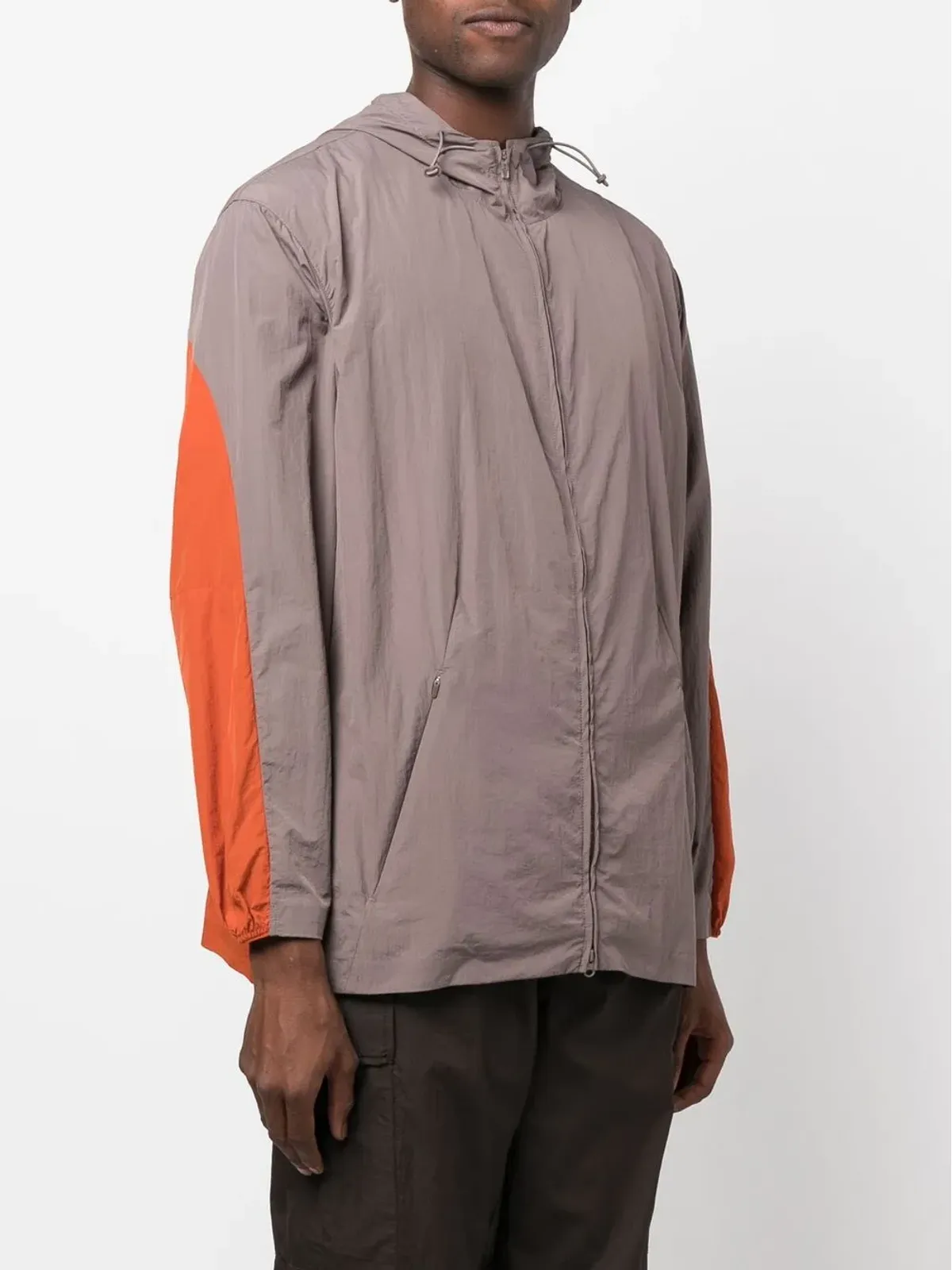 Y-3 カラーブロック フード付きジャケット - 画像3