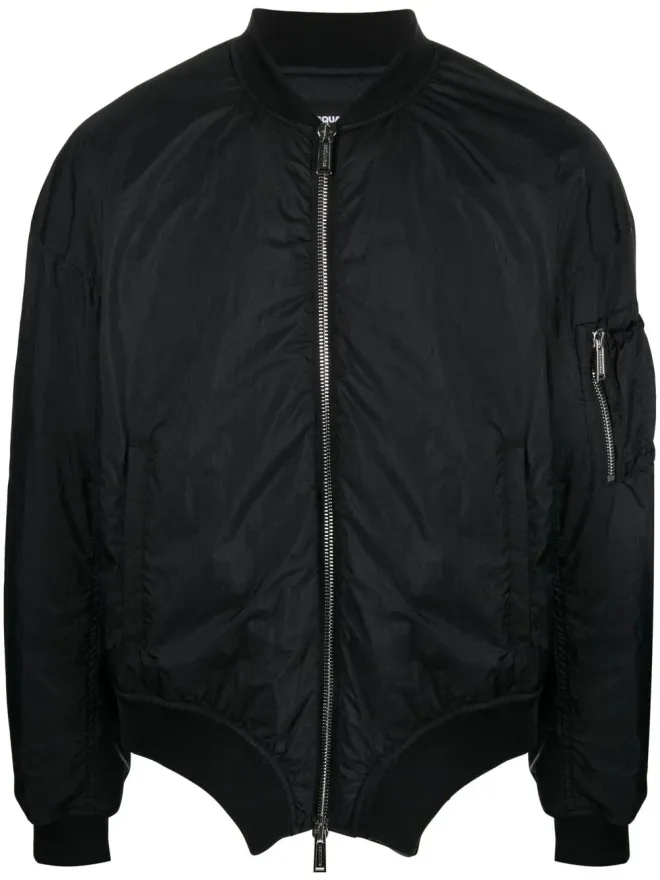 Dsquared2 DSQUARED2 ロゴプリント ボンバージャケットの商品画像