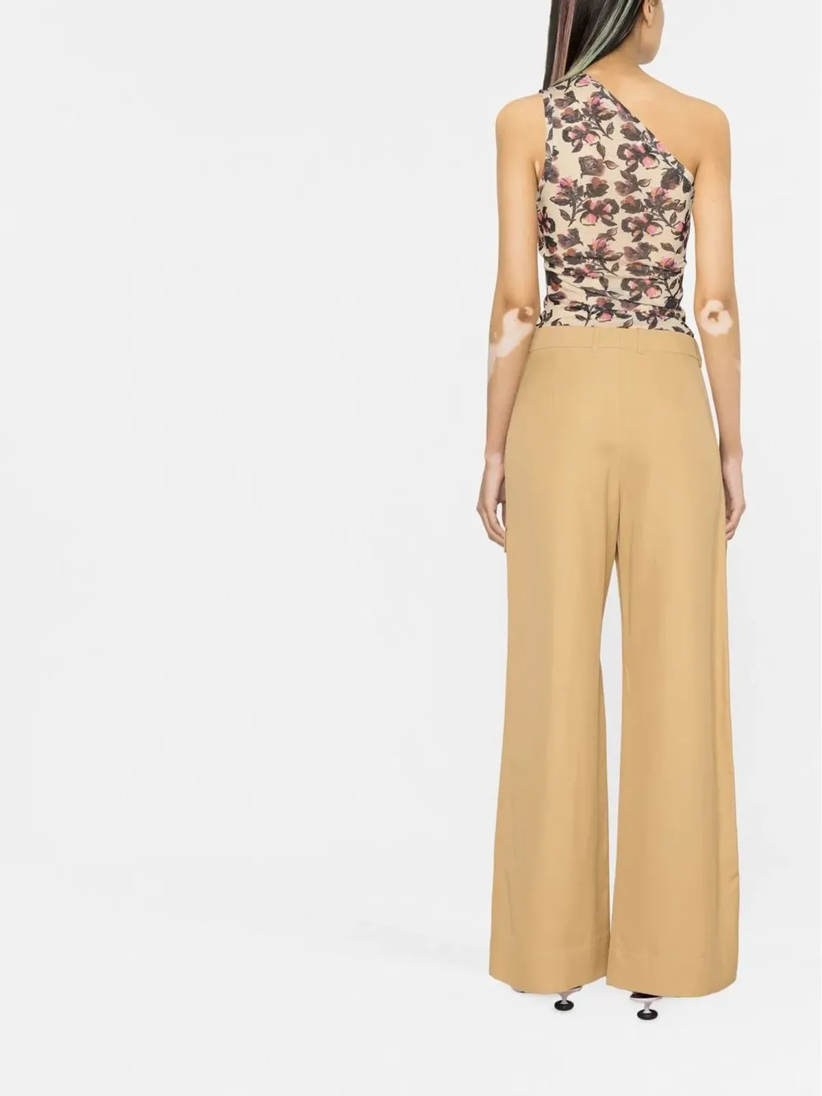 Stella McCartney ワイドレッグ フラップポケット トラウザーズ - 画像3