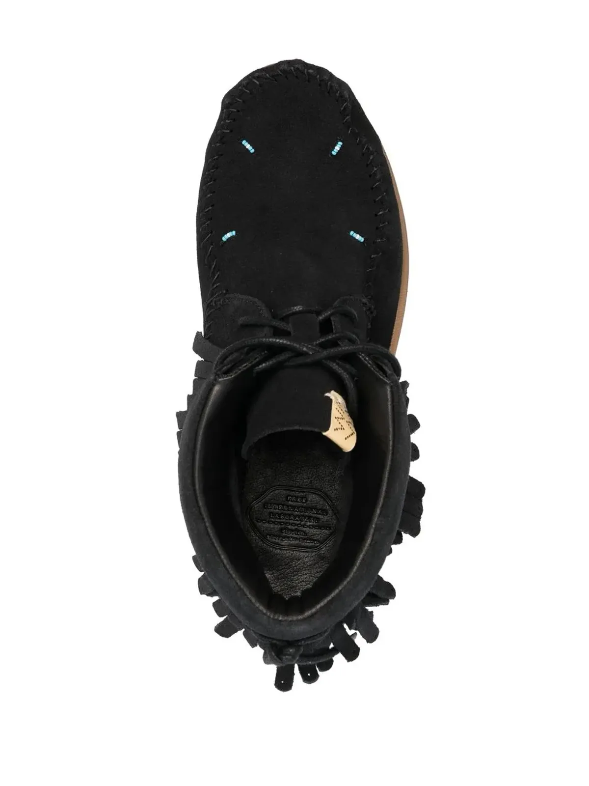 visvim FBT フリンジ付きデザートブーツ - 画像4