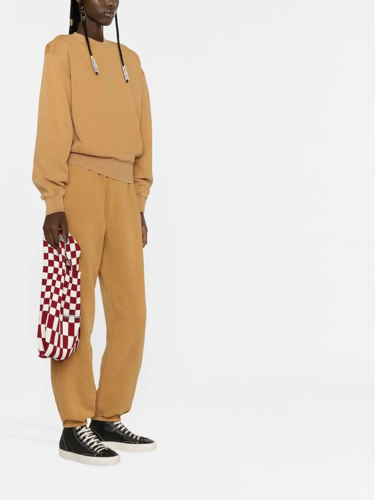 Ksubi リブ編みディテール ラウンドネック スウェットシャツ - 画像2