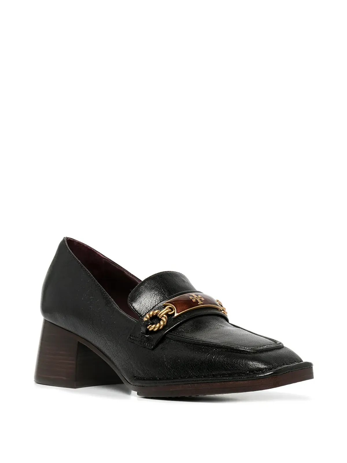 Tory Burch ペリン ヒール付き レザー ローファー - 画像2