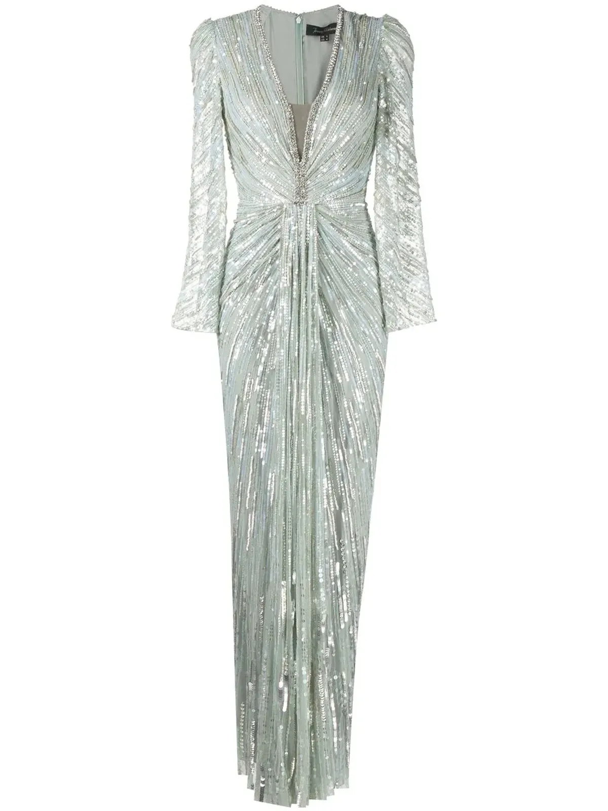 Jenny Packham ダーシー スパンコール装飾ドレス - グリーン - 画像1
