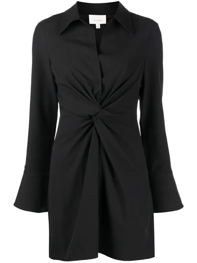Cinq a Sept Cinq A Sept Mckenna twist-detail dress - Blackの商品画像
