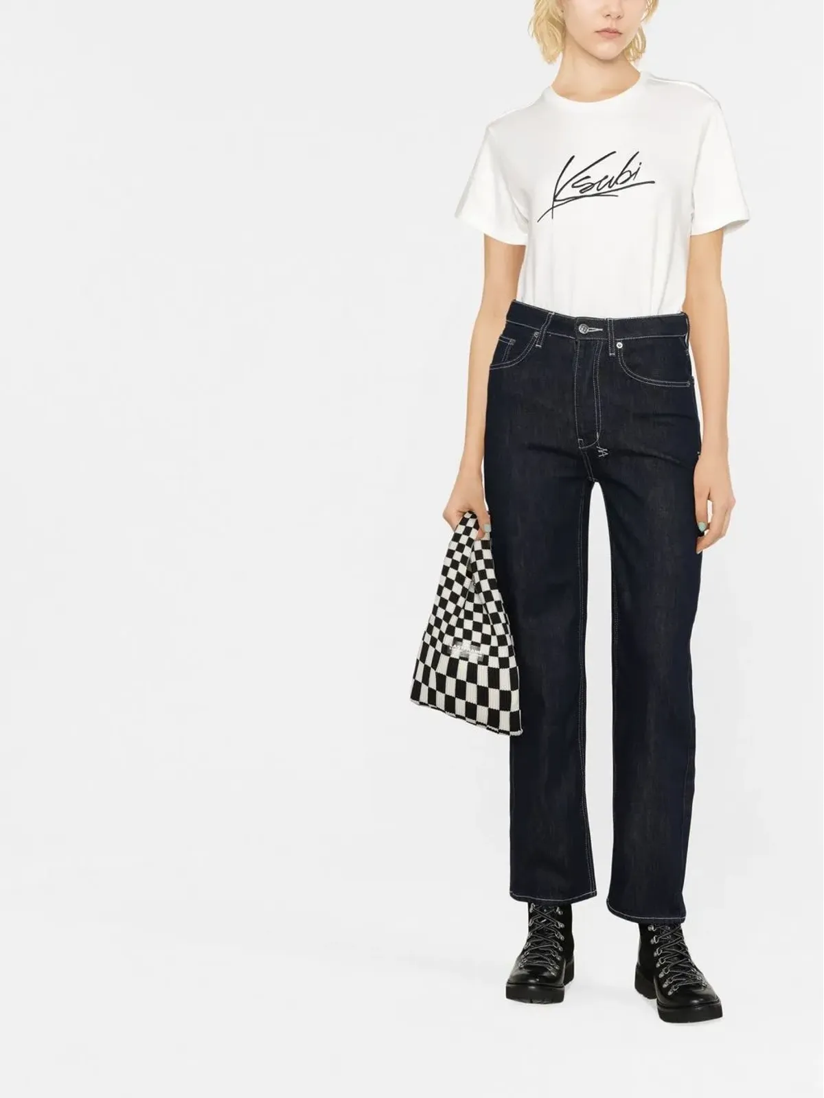 Ksubi Brooklyn Zenith クロップドジーンズ - ブルー - 画像2