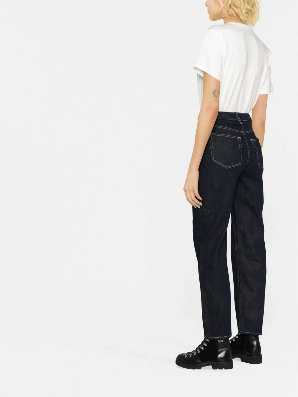 Ksubi Brooklyn Zenith クロップドジーンズ - ブルー - 画像3