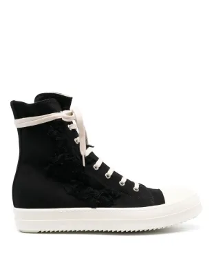 Rick Owens DRKSHDW ブロークン ハイトップ スニーカー - サムネイル1