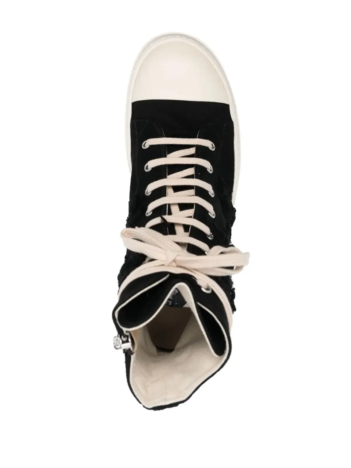 Rick Owens DRKSHDW ブロークン ハイトップ スニーカー - 画像4