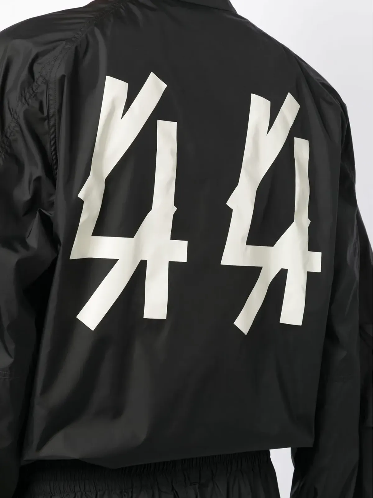 44 LABEL GROUP ロゴプリント ボンバージャケット - 画像5