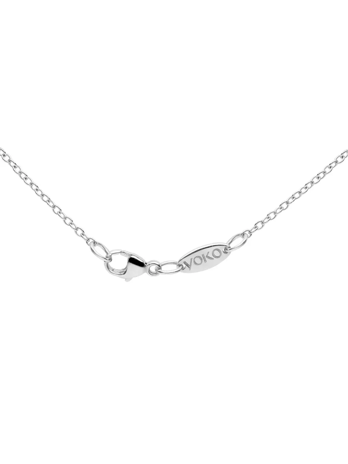 Yoko London 18ktホワイトゴールド ペタル ダイヤモンドとパール ネックレス - 画像4