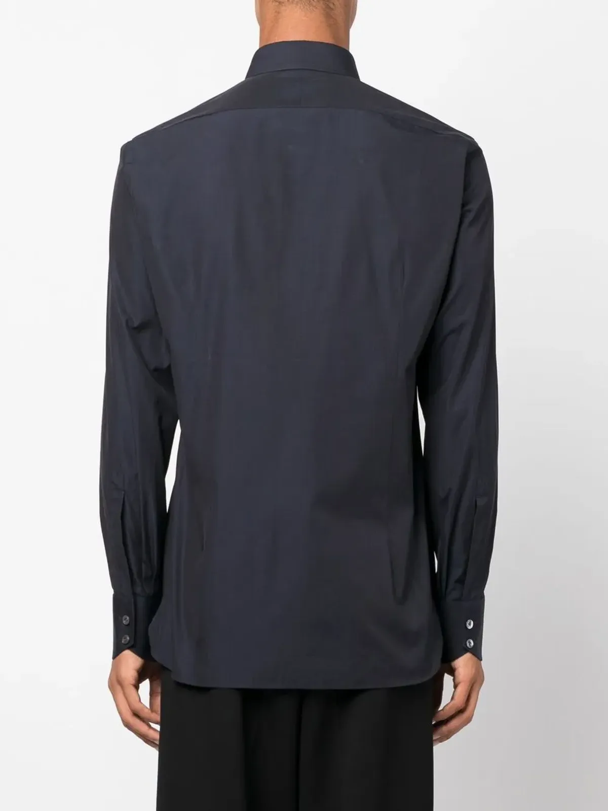 TOM FORD 長袖ポインテッドカラーシャツ - 画像3