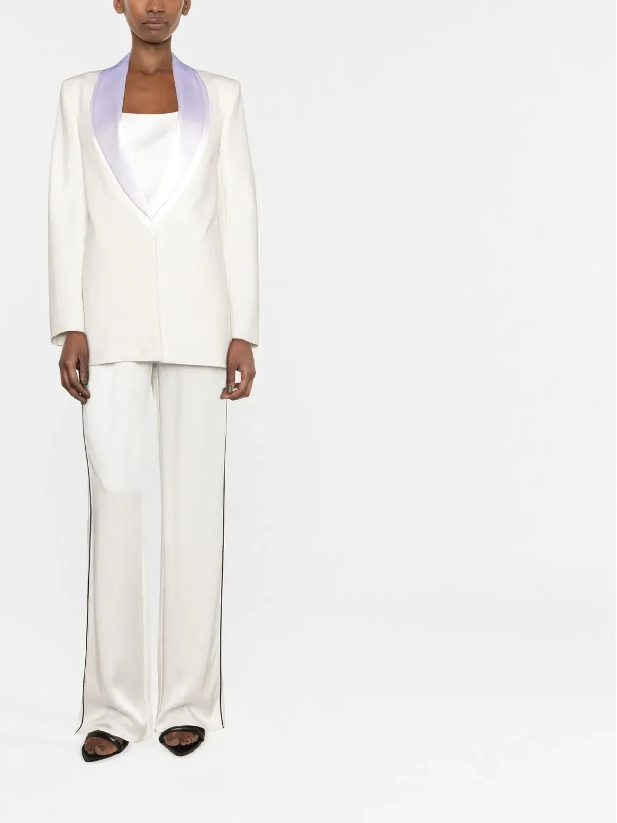 Stella McCartney シングルブレスト タキシードジャケット - 画像2