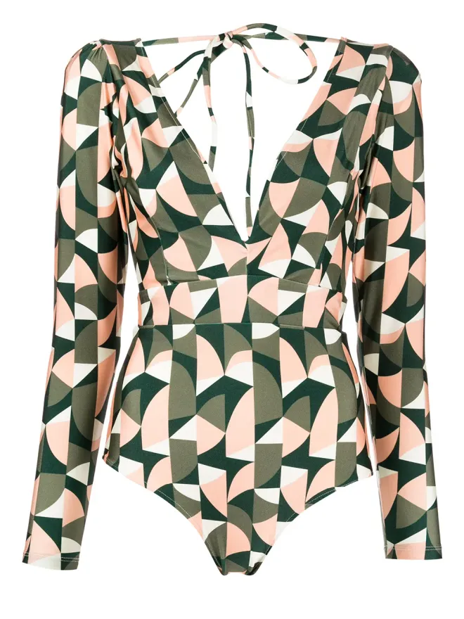 PatBO PatBO プリトカ長袖ワンピース - グリーンの商品画像