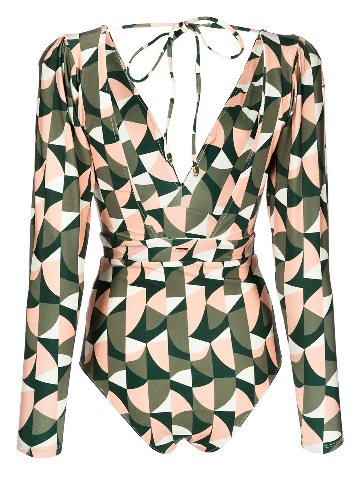 PatBO プリトカ長袖ワンピース - グリーン - 画像2