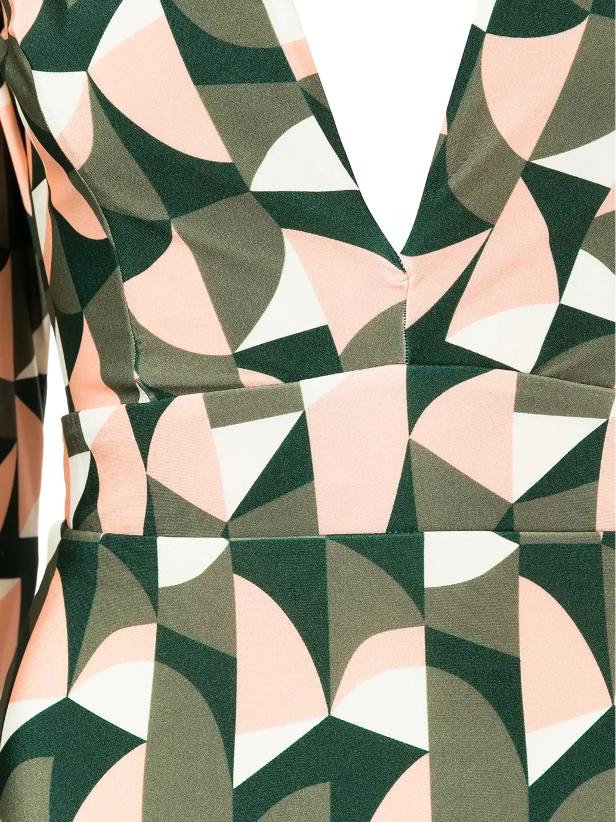 PatBO プリトカ長袖ワンピース - グリーン - 画像3