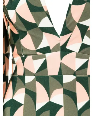 PatBO プリトカ長袖ワンピース - グリーン - サムネイル3