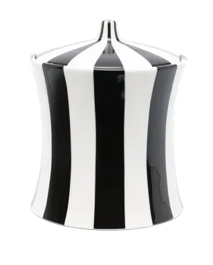 Jonathan Adler 縦縞柄セラミックアイスバケット ブラック - サムネイル2