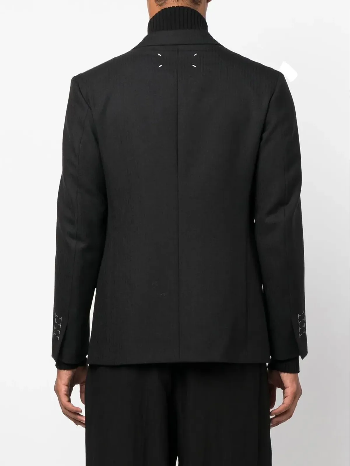 Maison Margiela シングルブレスト ウールブレザー - 画像4