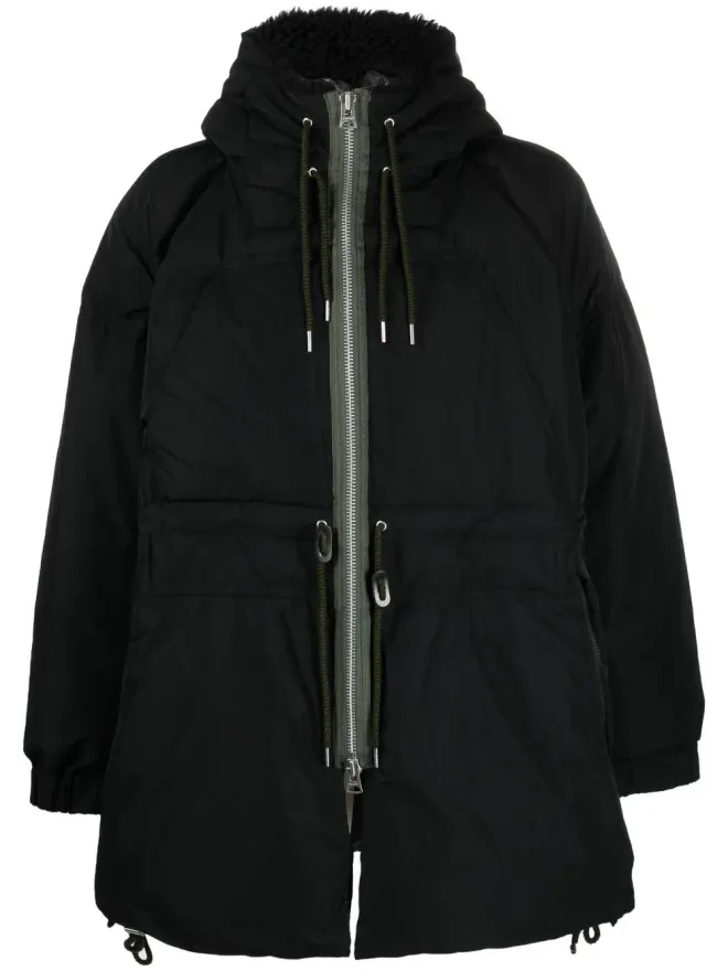 sacai sacai パッド入りジップアップパーカの商品画像