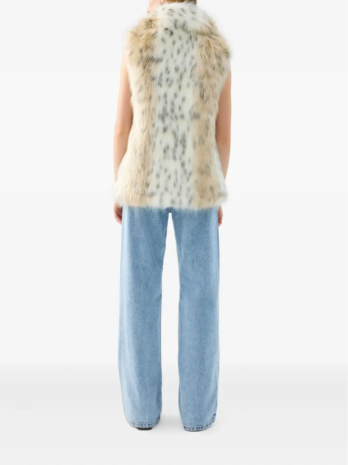 Unreal Fur ルビコン フェイクファーベスト - 画像3