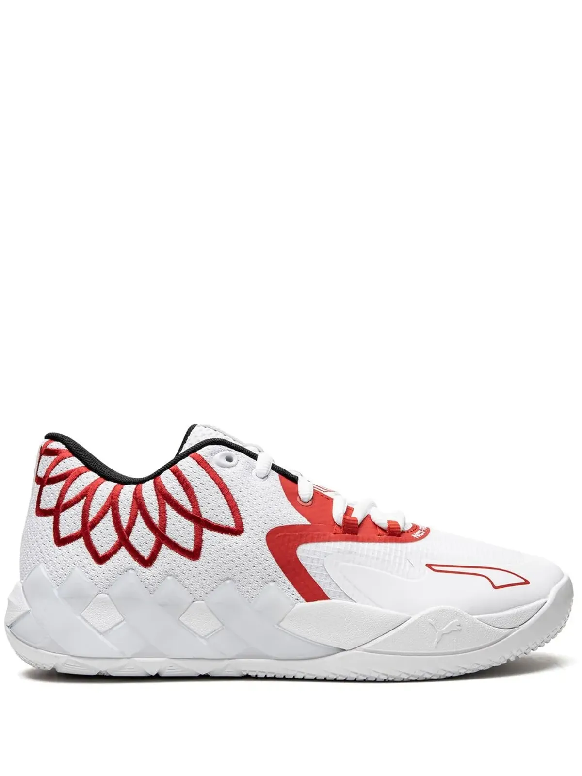 PUMA MB.01 ロー ブライトレッド スニーカー - 画像1