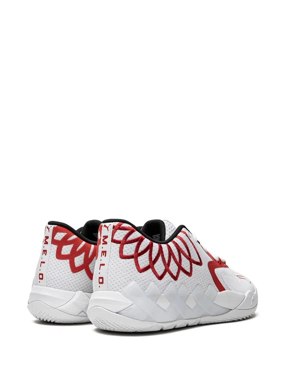 PUMA MB.01 ロー ブライトレッド スニーカー - 画像3