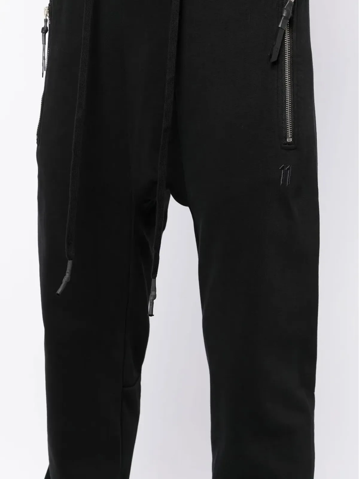 Boris Bidjan Saberi ストレートレッグ・トラックスーツパンツ ブラック - 画像5