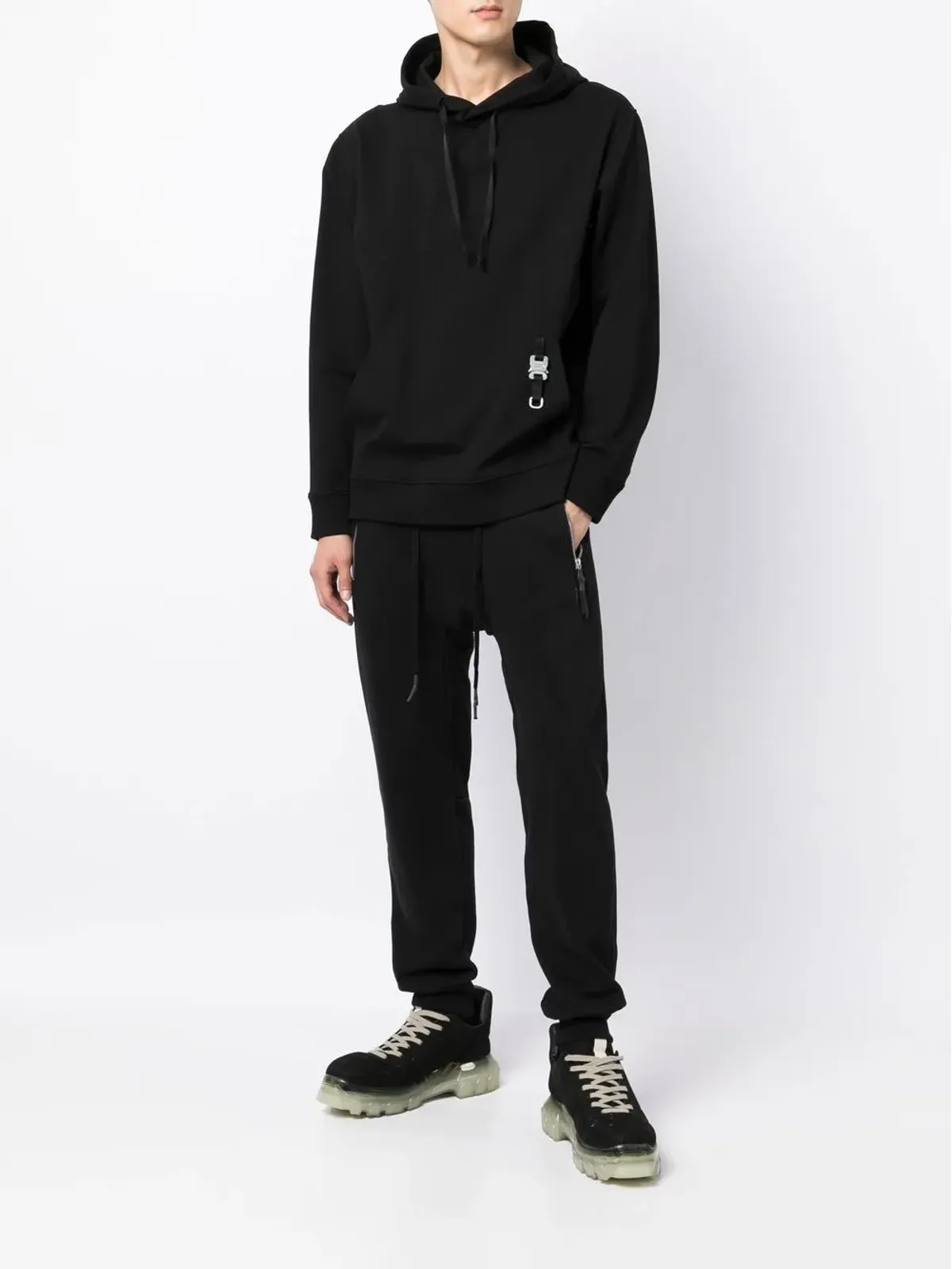 Boris Bidjan Saberi ストレートレッグ・トラックスーツパンツ ブラック - 画像2