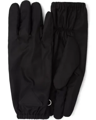 Prada Re-Nylon トライアングルロゴグローブ - ブラック - サムネイル1