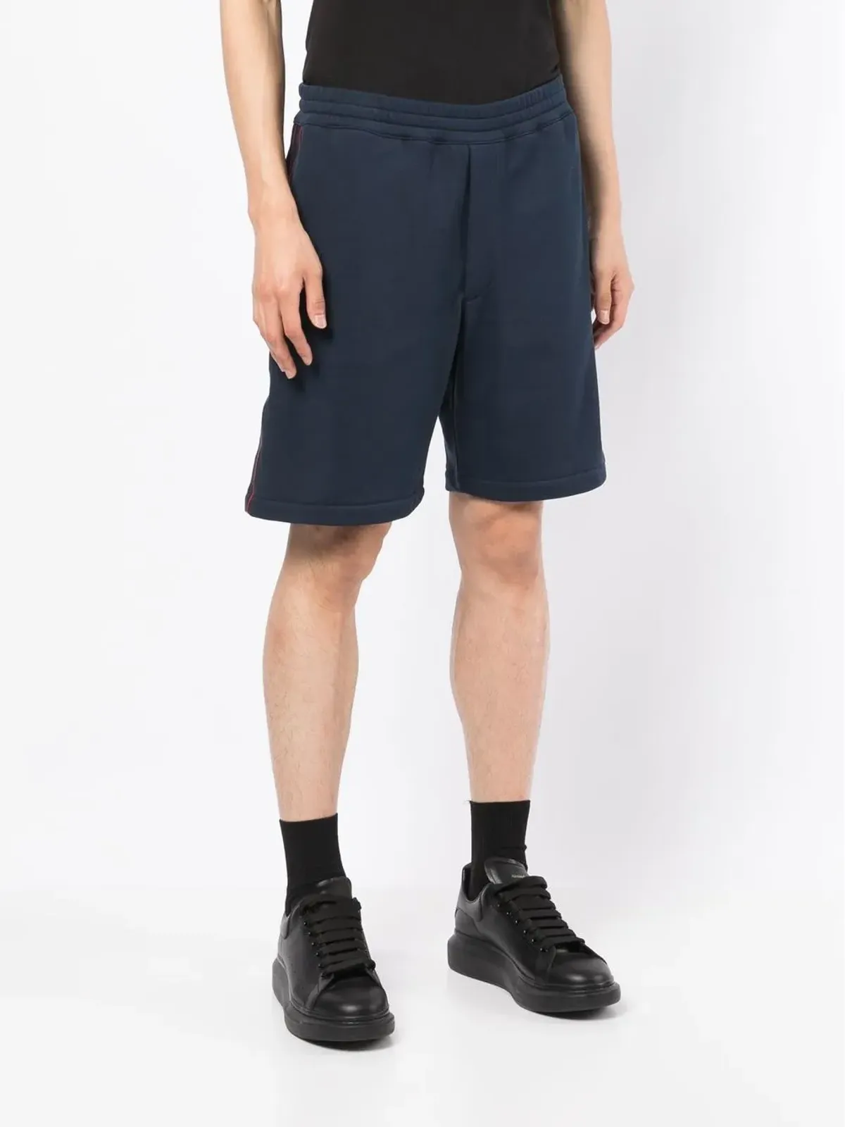 Alexander McQueen ロゴテープ トラックショーツ - 画像3