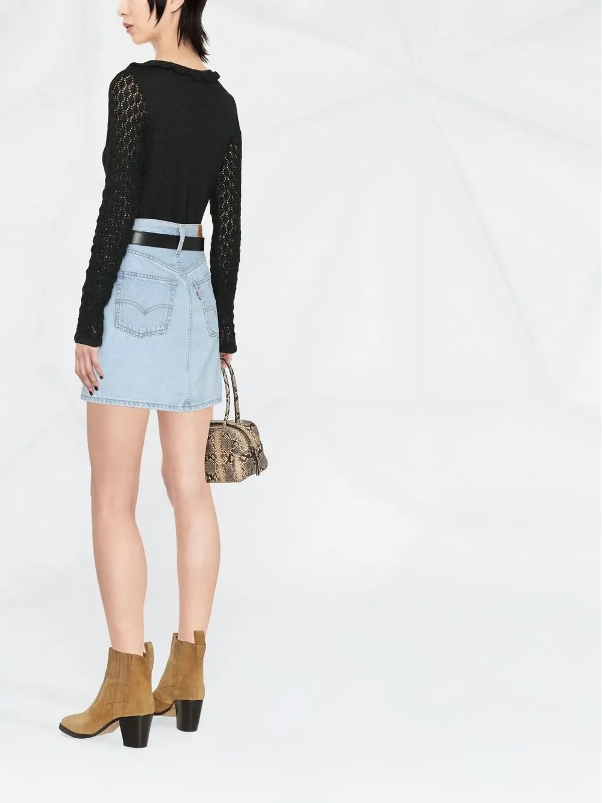 See by Chloé スカラップファインニットトップ - 画像4