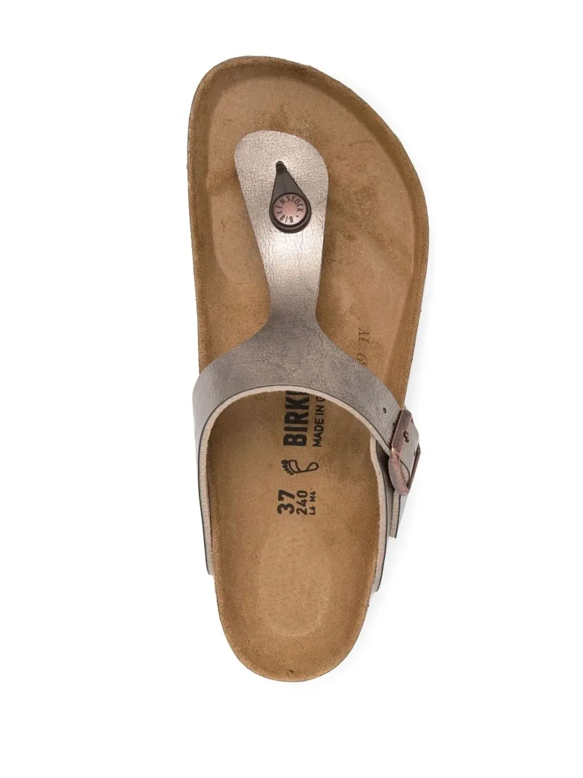 Birkenstock ジゼ Gizeh トングフラットサンダル - 画像4