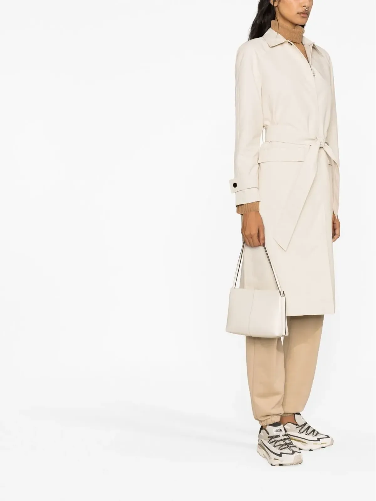 Calvin Klein シングルブレスト ベルト付きウエストコート - 画像4