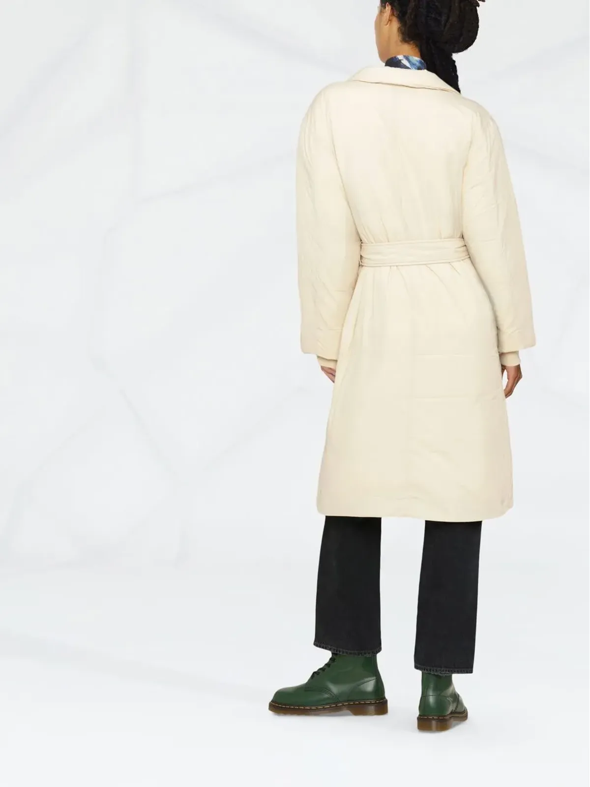 Calvin Klein ベージュのダウンコート - 画像3