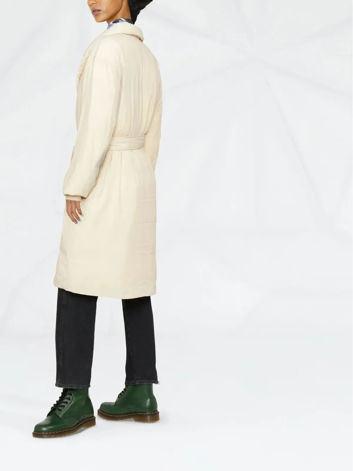 Calvin Klein ベージュのダウンコート - 画像4