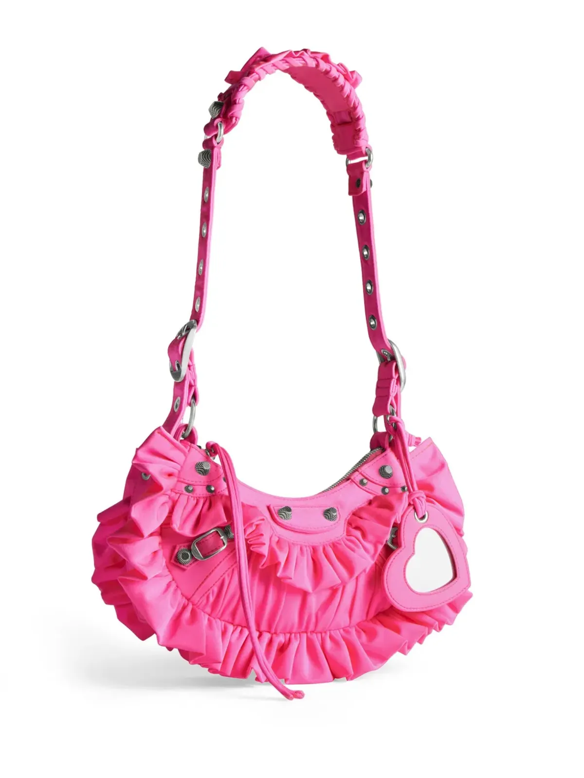 Balenciaga Le Cagole ラッフルスショルダーバッグ - 画像4
