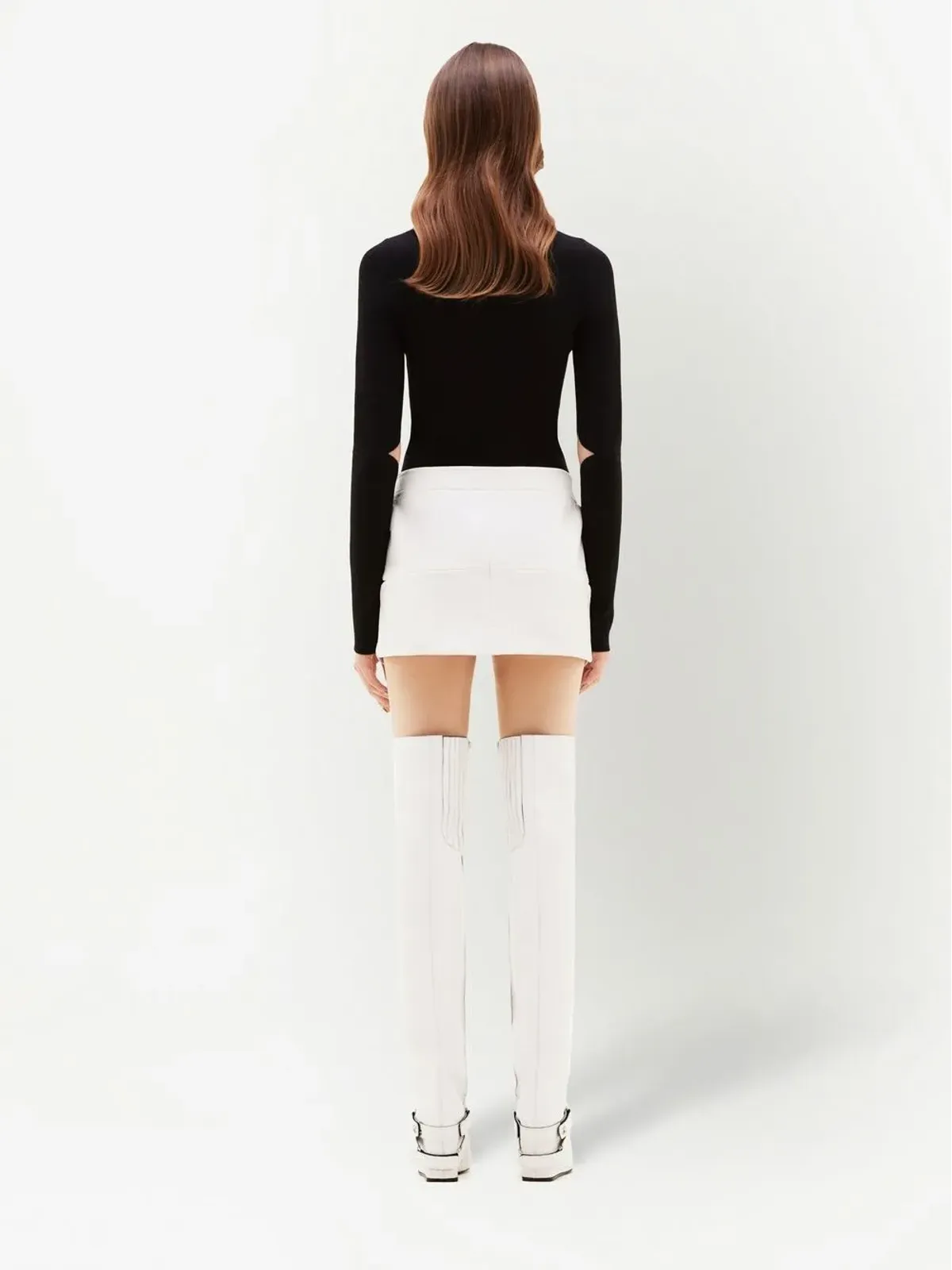 Courrèges カットアウトミニスカート - 画像4