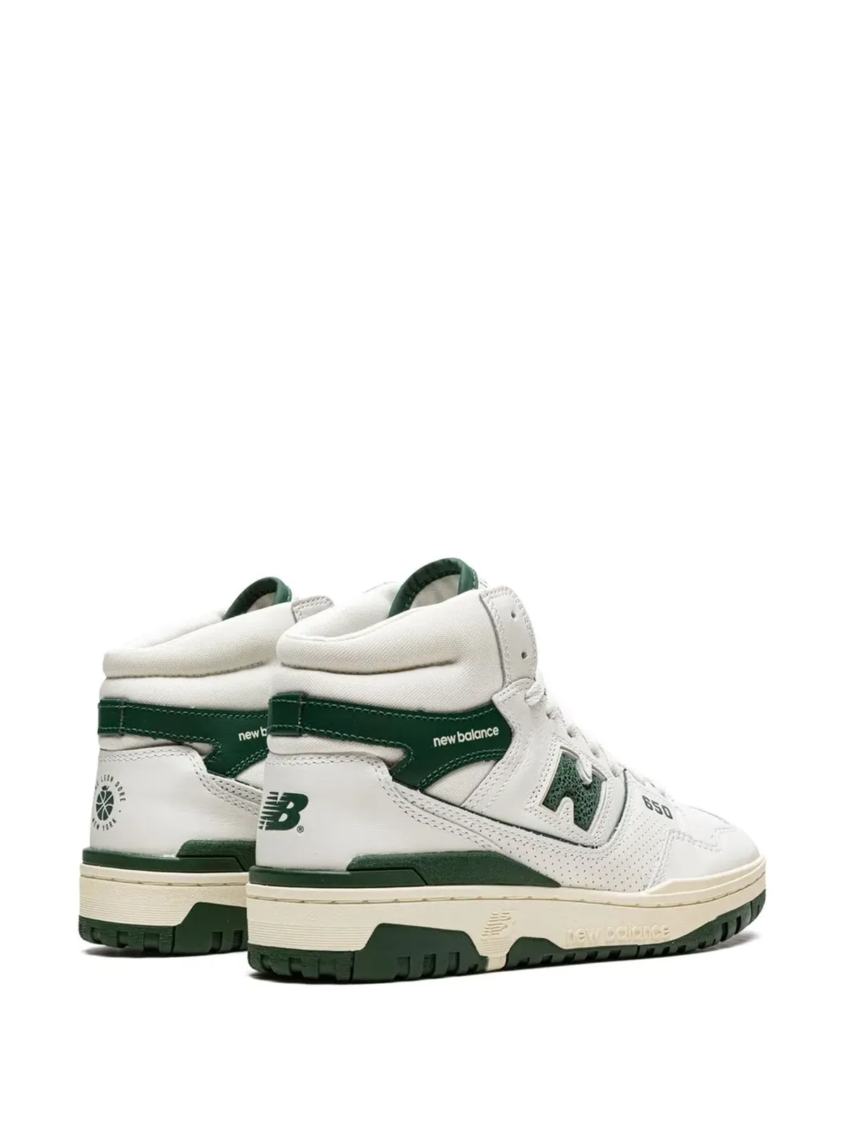 New Balance x Aime Leon Dore New Balance 650R ホワイト×グリーン スニーカー - 画像3