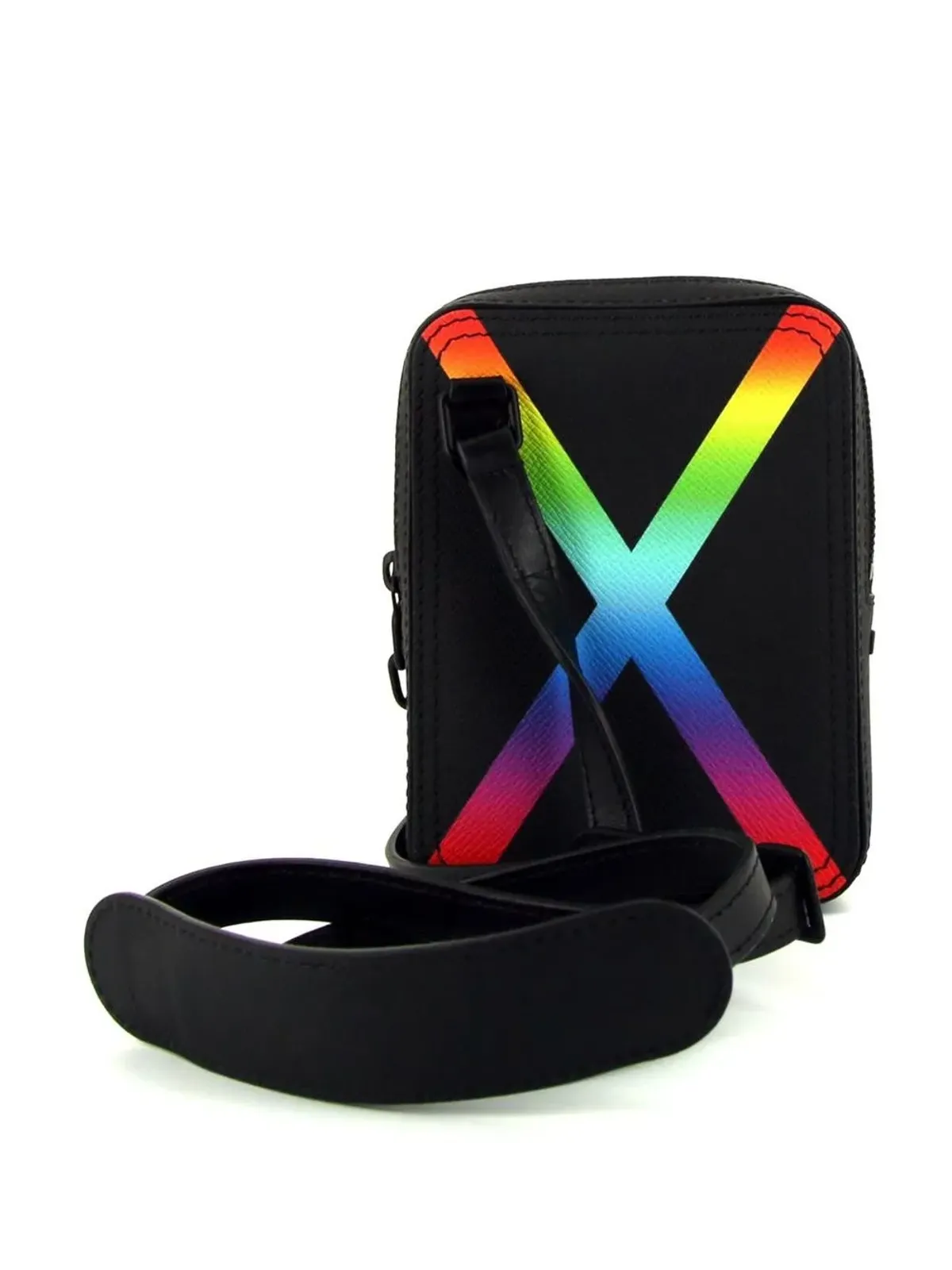 Louis Vuitton Pre-Owned ダニューブ・レインボー メッセンジャーバッグ - ブラック - 画像2